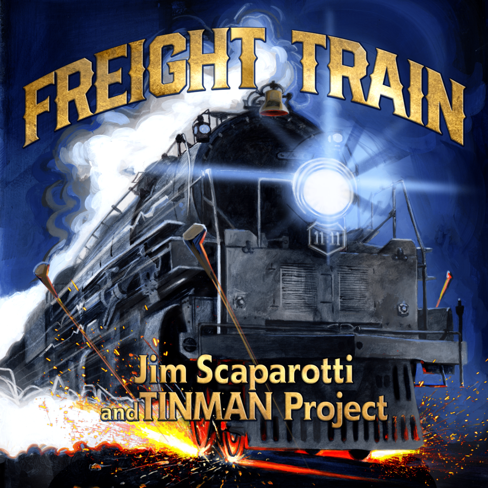 Freight Train — Jim Scaparotti and TINMAN Project album cover